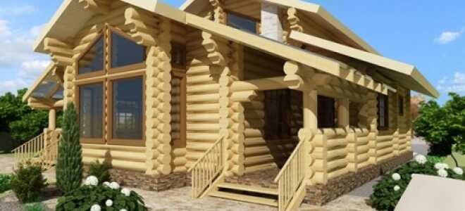 Сруб дома своими руками из оцилиндрованного бревна и бруса