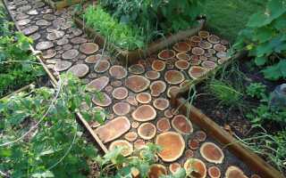 Поделки из бревна для загородного участка своими руками