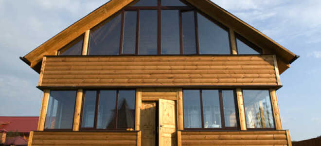 Дом из квадратного бруса