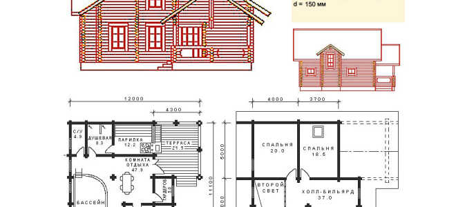 Строительство деревянной бани своими руками