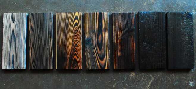 Обработка огнем по японской технологии: виды, плюсы и свойства