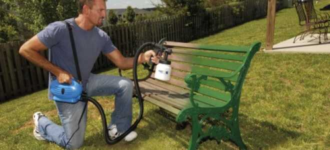 Инструкция: как правильно красить краскопультом дерево