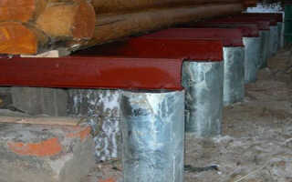 Как осуществляется замена фундамента под деревянным домом своими руками