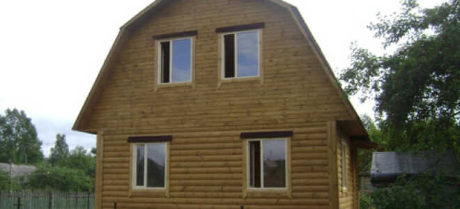Цена на дом из бруса 6х6