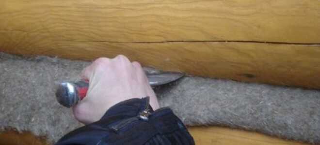 Как выполняется конопатка сруба своими руками?