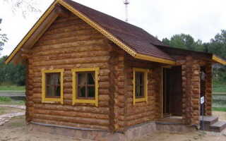 Как построить дом из бревна своими руками?