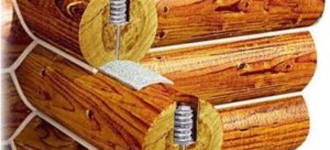 Виды и применение компенсаторов усадки сруба: польза и как сделать своими руками