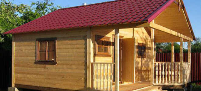 Качественный столбчатый фундамент для бани