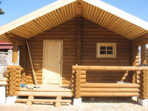 Баня из сруба