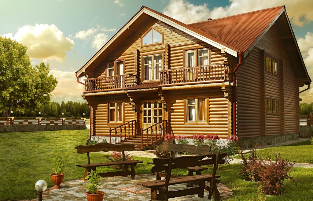 Деревянный дом Деревянный дом