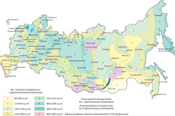 Карта снеговых нагрузок Карта снеговых нагрузок