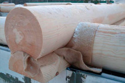 Начало конопатки Начало конопатки