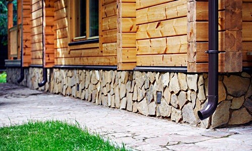Забирка для столбчатого фундамента Забирка для столбчатого фундамента
